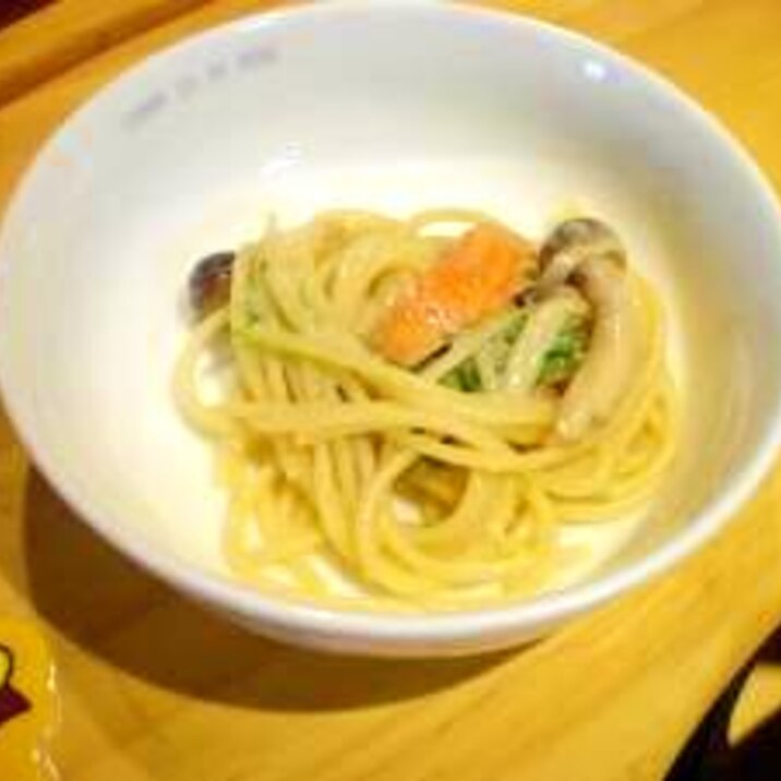 豆乳のあっさりクリームパスタ☆キッズもにっこり☆